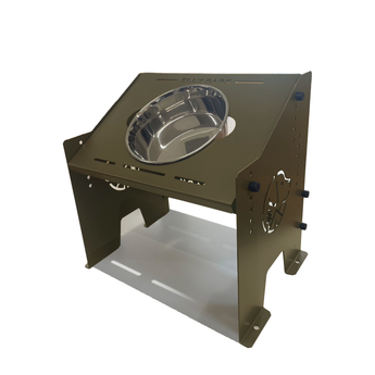 可動式ワンちゃんご飯台L